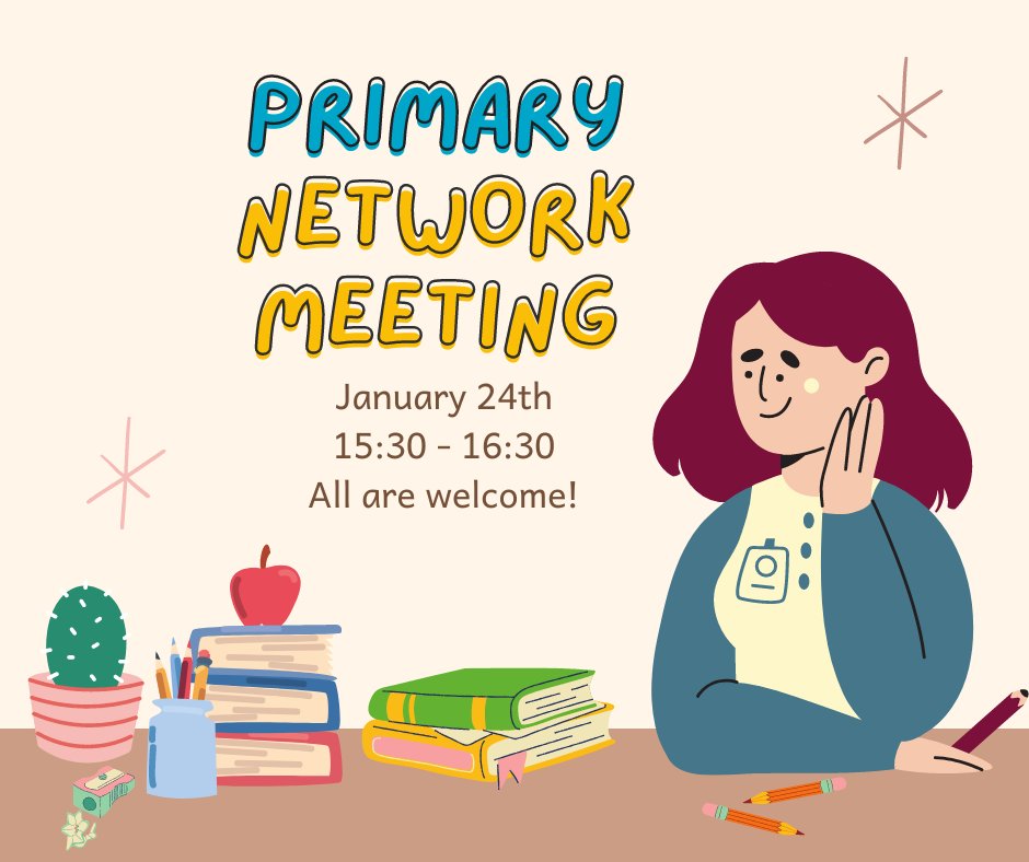 Looking forward to catching up virtually with our Primary Librarians TODAY at 3.30pm! ☕️📚 Everyone is welcome... to join us, email schoolslibraryservice@warwickshire.gov.uk and we will send you the meeting link 😊
@wcc_schools #schoolslibraryservice