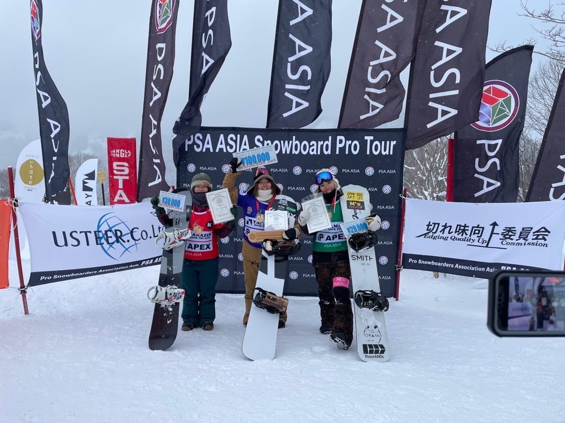 PSAASIA's tweet photo. 『X-FESTA in JANGLE JUNGLE』
2020.1.22
女子リザルト
#🏂 #スノーボード #スノボ
#スノーボードクロス
#snowboardcross
#psaasia
#黒伏高原スノーパークジャングル https://t.co/yuQnlXjeow