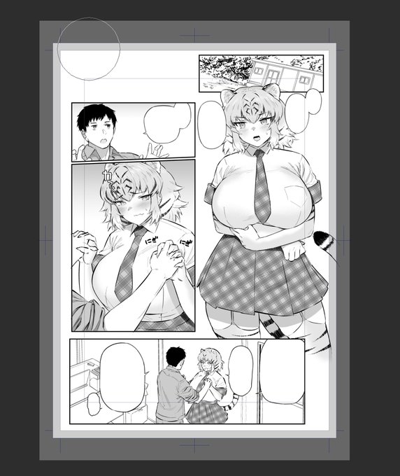 WIP🐯
あとは表紙とちょっとした仕上げのみ! 