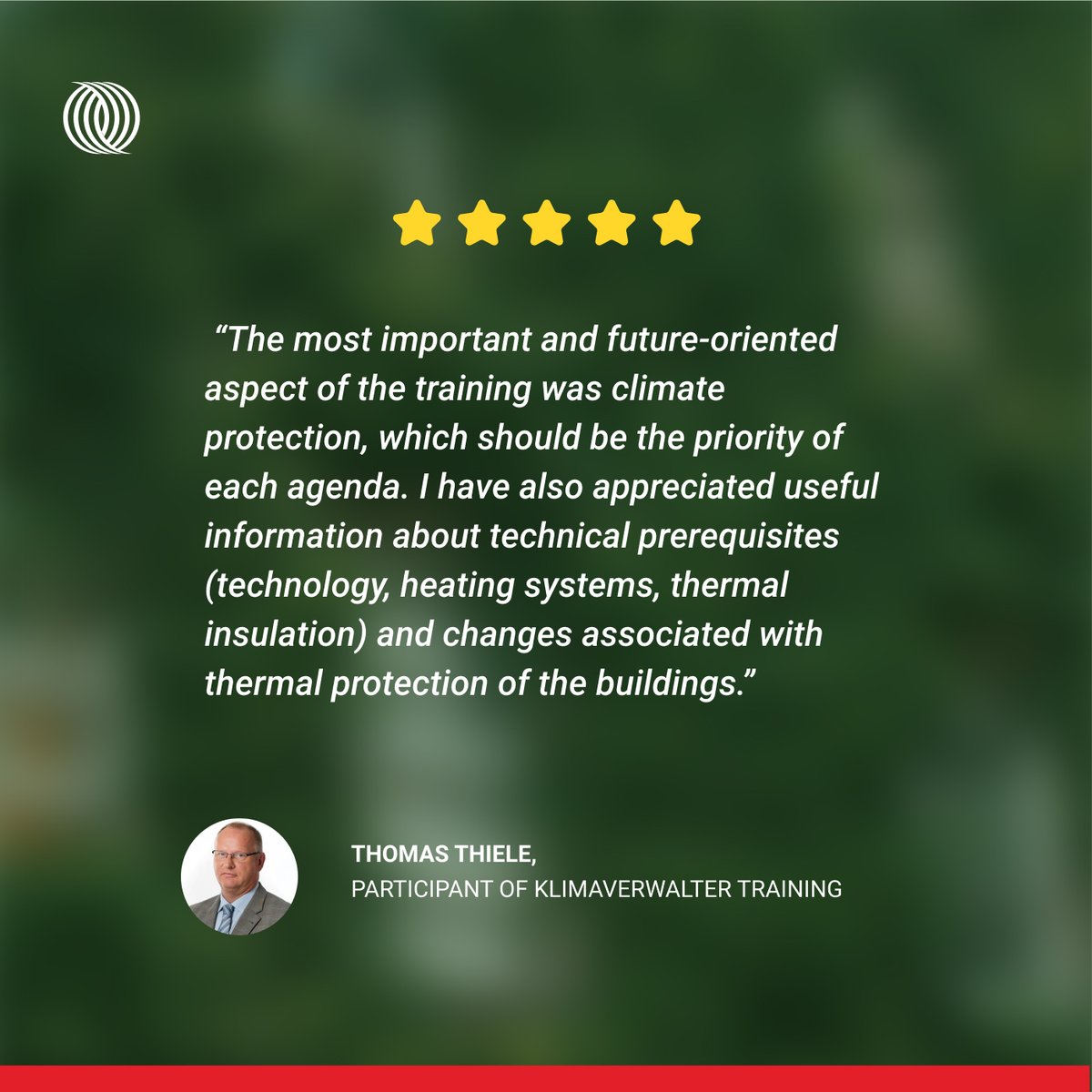 clima_euki's tweet photo. What do the trainees of the #training to #Climate Manager have to say about the course?

Please see below the statements of formal trainees from Germany. 

Looking for the feedback from the pilot training in Poland last week! 

Let´s make the #renovationwavehappen! https://t.co/Zcbwyrs8B8