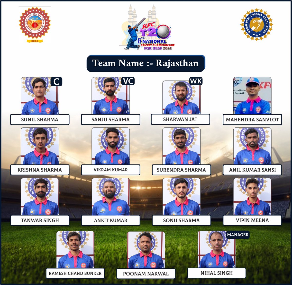 INDIAN DEAF CRICKET ASSOCIATION (IDCA)🇮🇳 tweet media