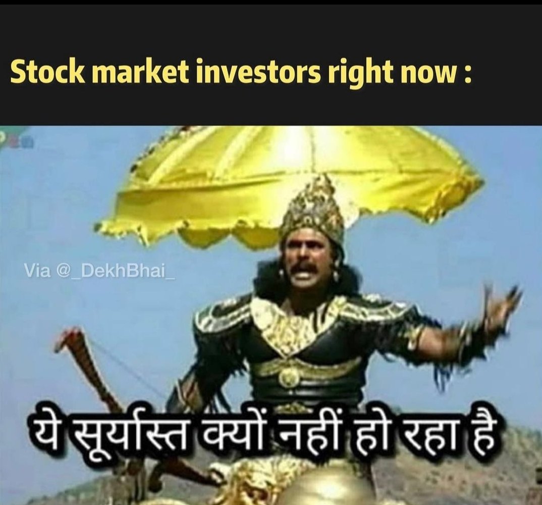Pun_ditry's tweet photo. Stock market investors be like... ! #marketcrash #StockMarket #Whatsapphumour #Sensex #Nifty 😂🤣 https://t.co/1XXYXDCPFc