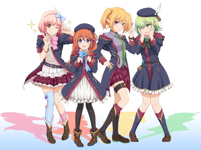アニメなかよし部回の応援。やべー奴らとぼっちがカワイイのでみんな見よう :)
#プリコネR 