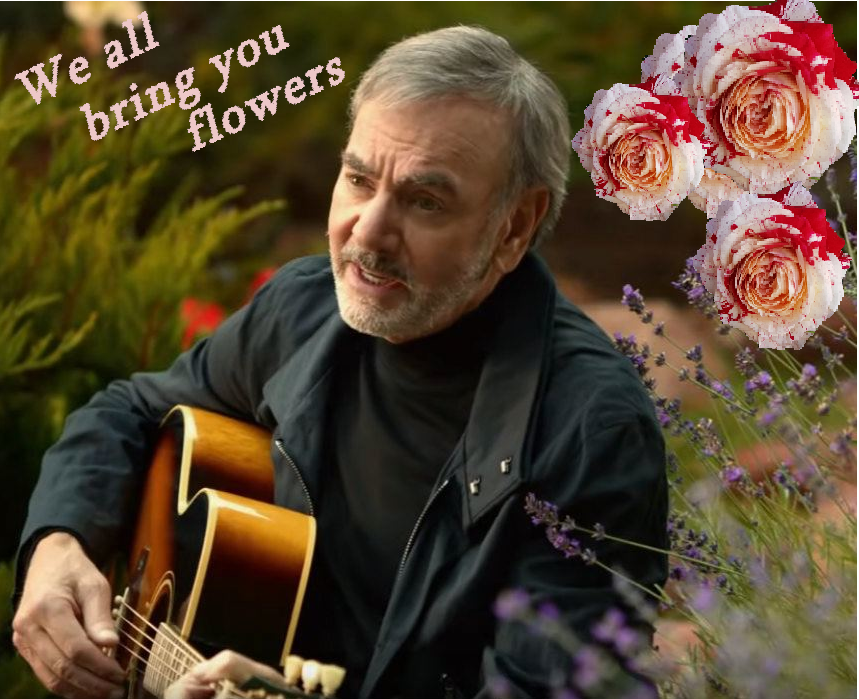 NDiamondFansDE's tweet photo. Over the years, @NeilDiamond has given so much to us. Songs&amp;concerts w/all their emotional range. Love. Touched many lives&amp;this year, it's our very own "flowers"-video in return: HAPPY BIRTHDAY, NEIL!
Wishing you the very best, health and music. 💎💐
➡️https://t.co/tXYcRgJ7fv https://t.co/9rgXRp2N92
