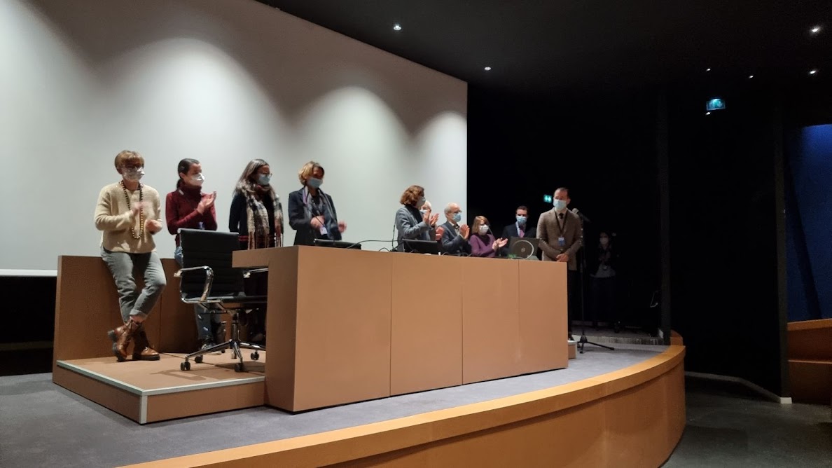 Sorbonne_Nvelle's tweet photo. 📍 Moment historique à la Sorbonne Nouvelle [1/2]
Accueil de l'@ESIT_Paris3 sur le #campusNation
@JamilDakhlia : "Etudiants, personnels de l'ESIT, vous êtes des pionniers et des ambassadeurs, bienvenue sur le campus Nation" https://t.co/72PhxAYxaG