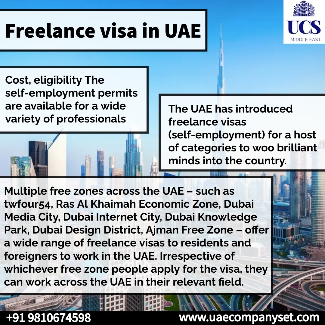 Freelance visa in UAE
.
bit.ly/2OgeyPa
.
#freelancevisa #uae #visa #selfemployment #permits #widevariety #brilliantminds #freezones #twfour54 #rasalkhaimaheconomiczone #dubaimediacity #dubaiinternetcity #dubaiknowledgepark #dubaidesigndistrict #ajmanfreezone #residents