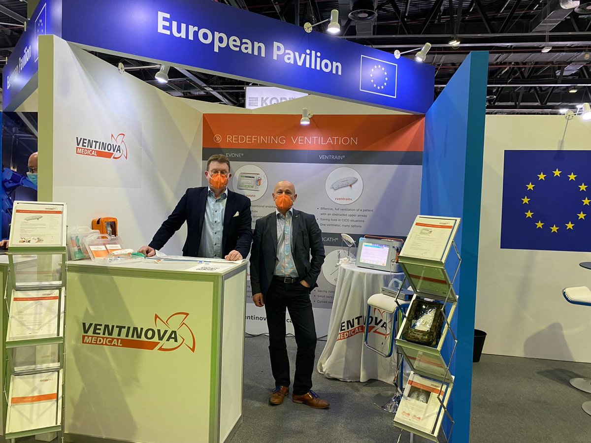 Ventinova Medical is currently joining Arab Health to broaden our distributor network. Please meet <a href="/HansSpVentinova/">Hans</a> and <a href="/ChristophWei3/">Christoph Weiß</a>  at booth Z3H10 at the European Pavilion for more information about our products!