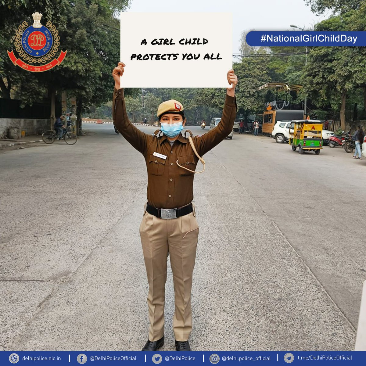 Delhi Police tweet media