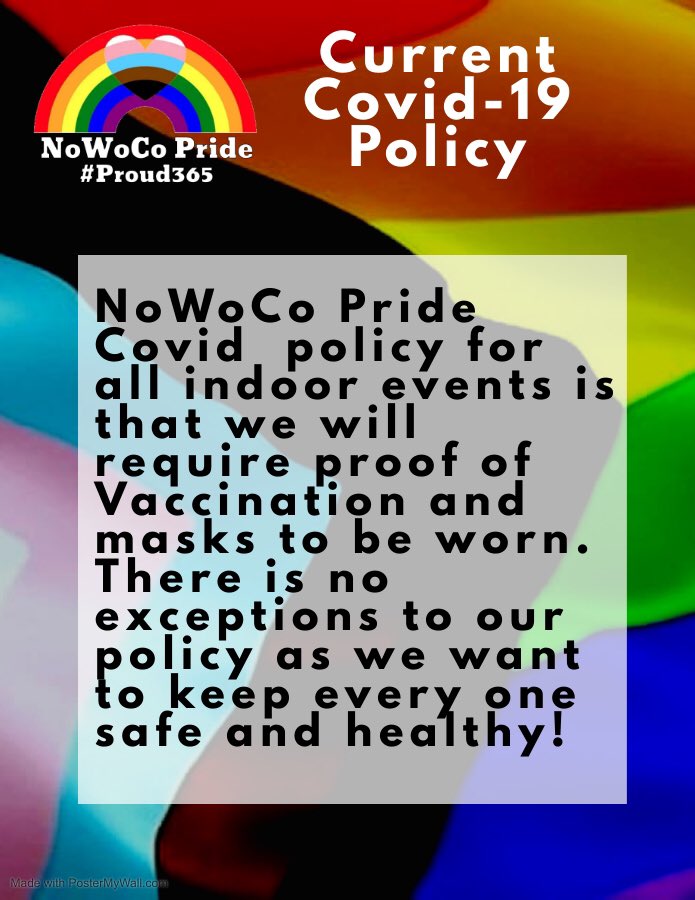 nowocopride's tweet photo. Join us for a night of fun food and drinks and maybe a few surprises! 

Tickets are $10 and proceeds benefit Pride Week 2022! 

Covid policy will be strictly enforced! 

https://t.co/nxZmktPops https://t.co/o5aLIAqckT