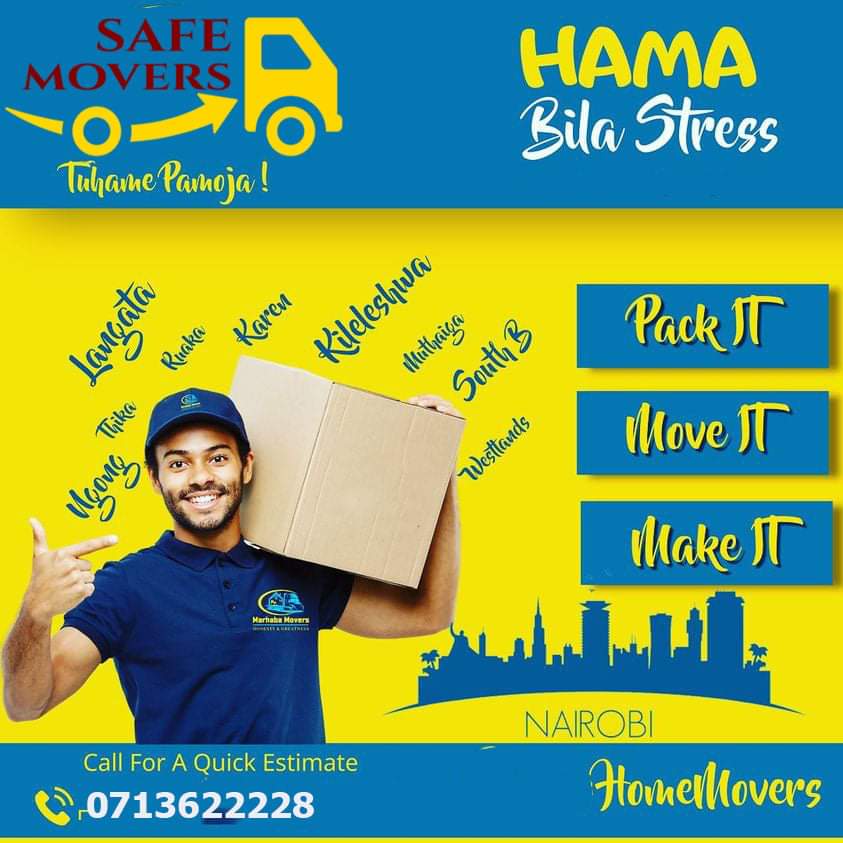 SafeMovers2's tweet image. Contact us and experience an efficient, successful move with minimal-to-no downtime.
Get in touch with our team to discuss your requirements.

Phone: 0713622228 safemovers.co.ke

#richardngatia #moseskuria #Jaguar #Ruto #dapk #ancanduda #MasculinitySaturday
