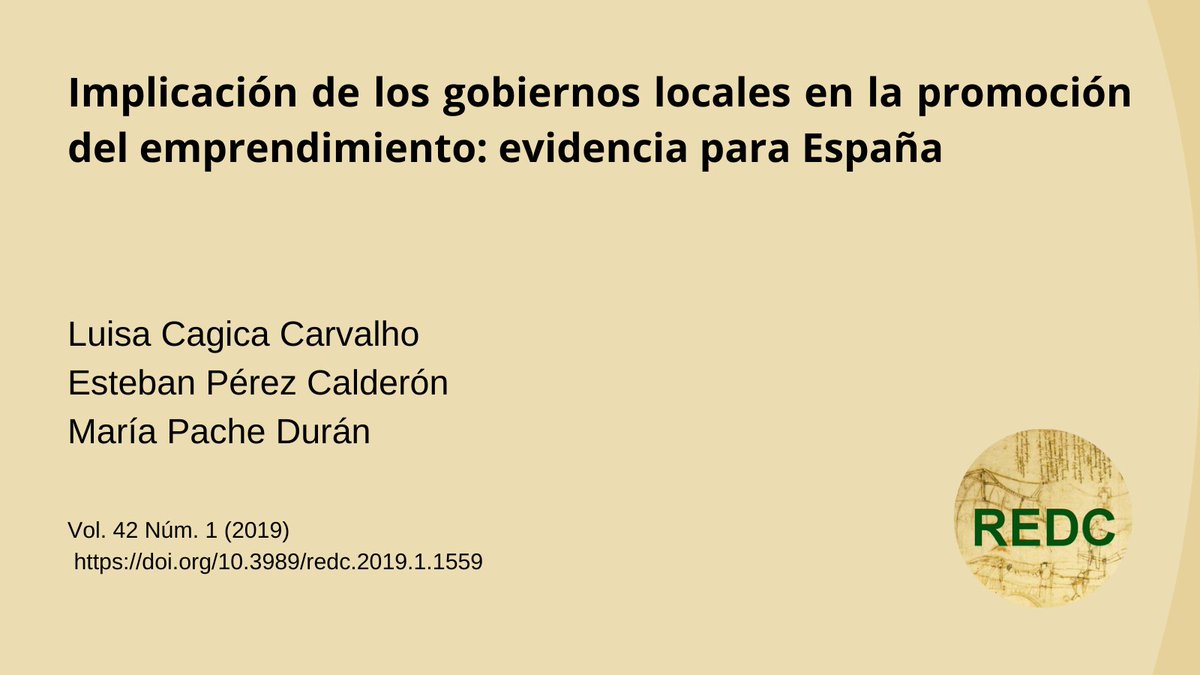 Revista Española de Documentación Científica tweet media