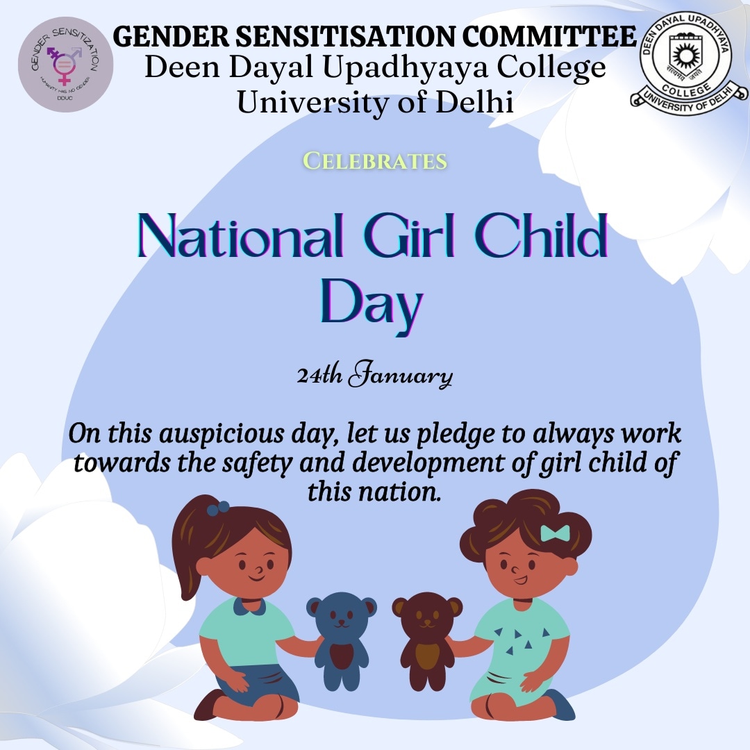 Gender Sensitization (@gsc_dduc) / Posts / X