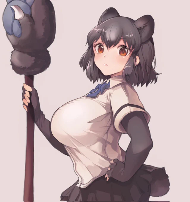 #けものフレンズ
ヒグマさんイラスト&amp;漫画作成中 