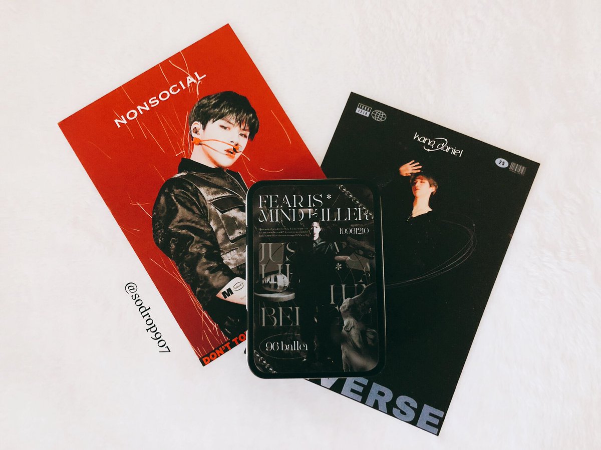 <a href="/CUTE_PSYCHO1210/">𝑪𝒖𝒕𝒆𝒃𝒖𝒕𝑷𝒔𝒚𝒄𝒉𝒐</a> 님 후기 이벵
당첨 선물🎁이 도착 했어요!! 꺅🖤
깅단인데 친단카페 이벵 당첨됨! 훗😘
틴케이스,레터링스티커,트레카,엽서까지
하나 하나 분위기 있고 넘 예뻐요🖤🖤
생일카페도 너무 좋았는데, 선물도 너무
마음에 들어요😍 감사합니다😊