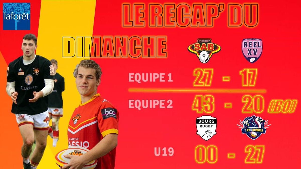 Les seniors continuent sur leur lancée !
#sangetor