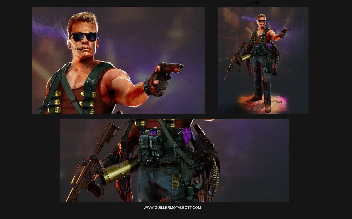 CgtArt's tweet photo. Check out my take of @JohnCena as DUKE.
#dukenuke #Conceptart https://t.co/Q7ppTXfr4r
