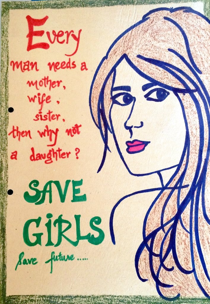 Save Girls NGO, Best Child NGO in India, Save the Girl in India, Save  Daughters, Daughters NGO Art Print by Save Daughters - Fine Art America