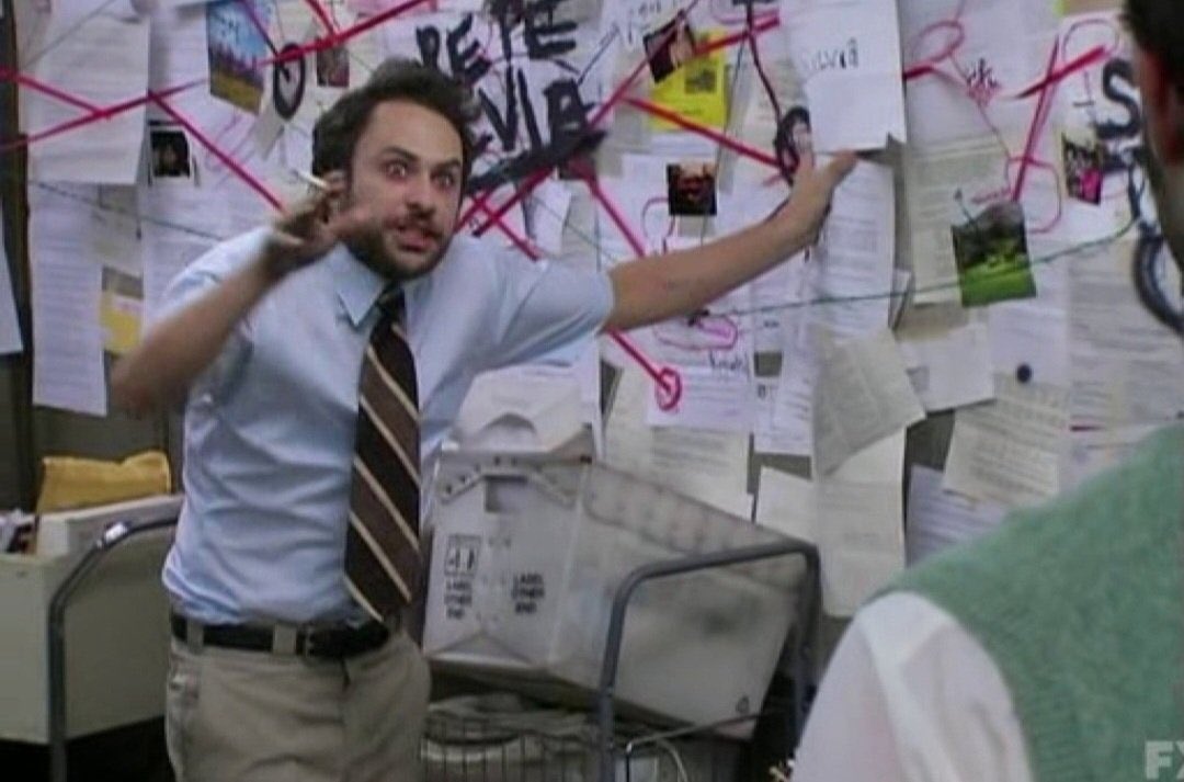 samantha0rdonez's tweet photo. me watching archive 81 trying to piece together wtf is going on in that apartment building #Archive81 https://t.co/bIDKYu7k1C