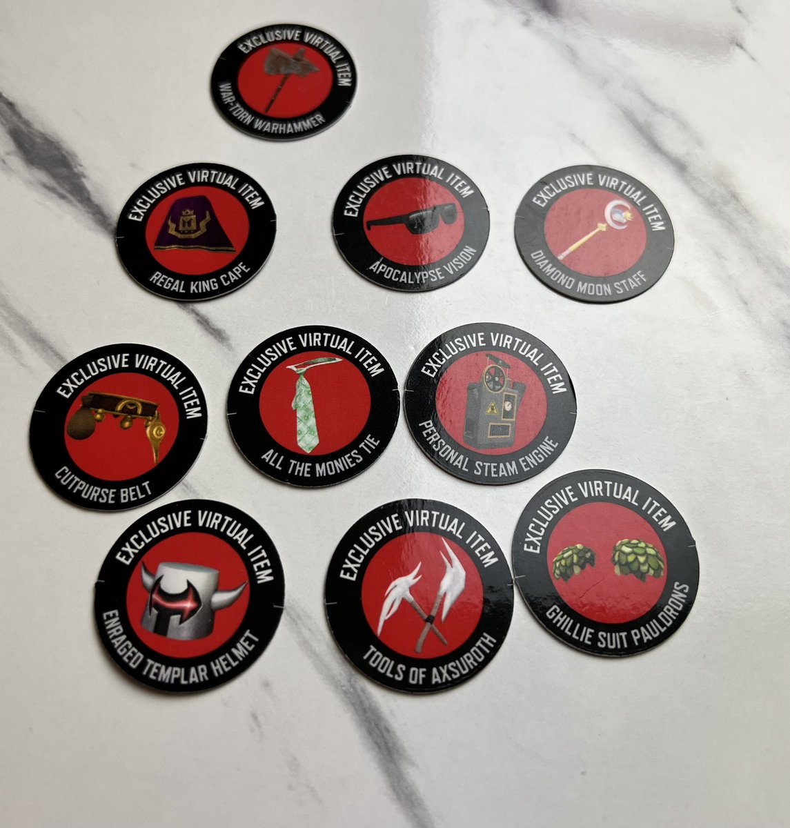 SunnysBigToe333's tweet photo. Next Toy Code giveaway. Giving these toy codes away to 10 random people. (Rules- Follow me and Retweet this Tweet) 😁 https://t.co/9gWoSppwvJ
