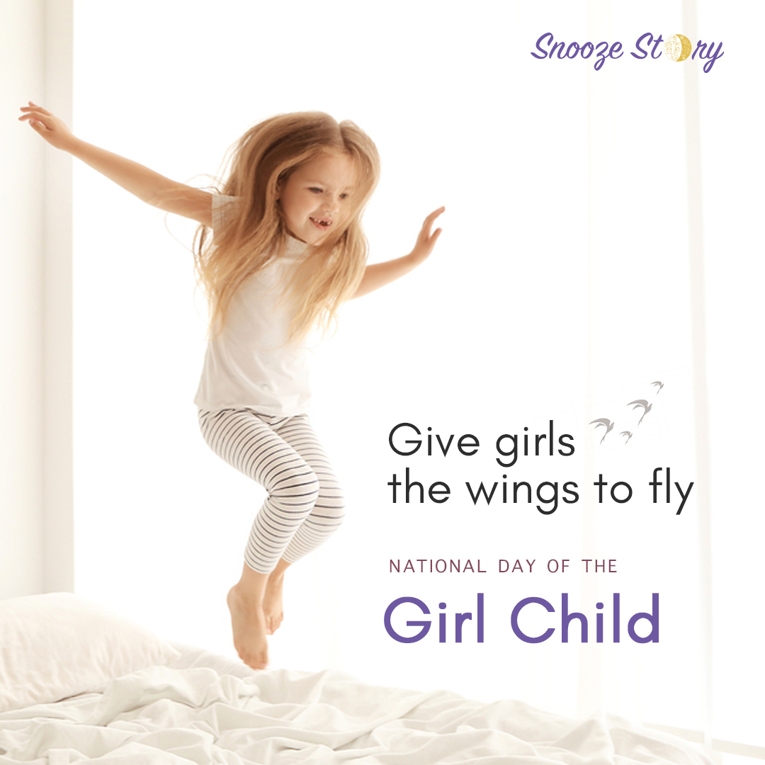 SnoozeStory's tweet photo. Giving girls the wings to fly instead of the pain to cry and die on National Girl Child Day can help them reach their full potential.

#girlchild #education #girl #india #Snoozestory https://t.co/3QTC3dbaiF