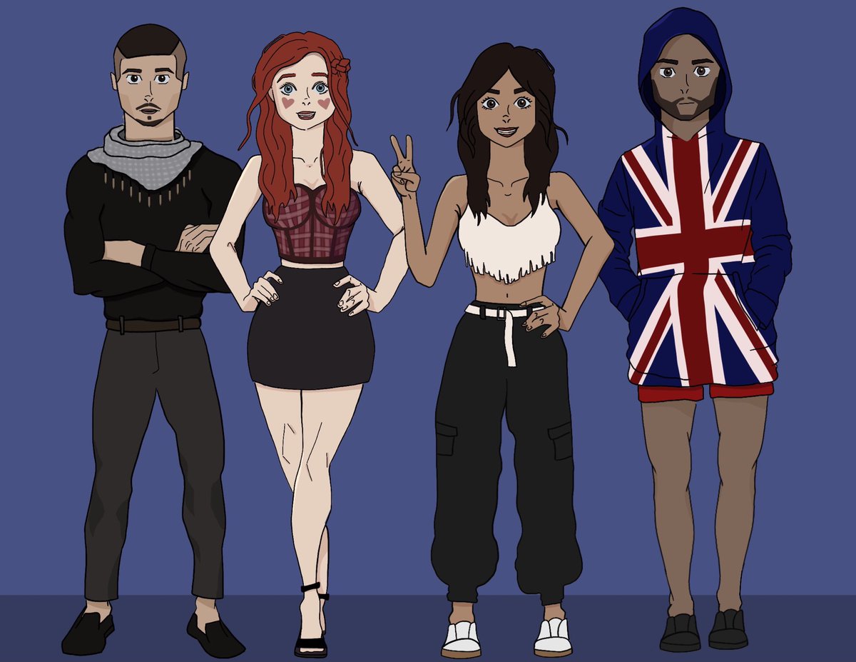 ellie_E__'s tweet image. Ramee, April, Raymond, and Randy :) //// still waiting for variety copium