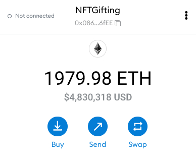 NFTGifting's tweet photo. ⚡️ AirDropping 2500$ in $ETH.. 🤯

- Like, RT &amp; Follow Me 
- Drop #ETH Wallet Below 👇 https://t.co/tOv0tMWM1K
