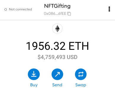 NFTGifting's tweet photo. ⚡️ 5000$ $ETH — 5 Winners 🏆

✅ ❤️ &amp; RT
✅ Follow Me

🌟 #ETH Addresses Below! 👇 https://t.co/8sgIIN6yQI