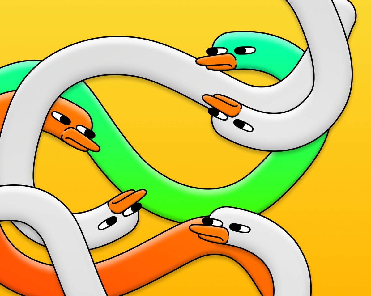 periiXYZ's tweet photo. @IndifferentDuck. yall like snake ducks? https://t.co/RgJJdkJ3Fh