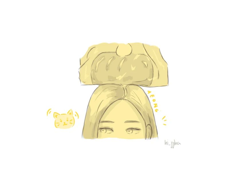 hijjiha's tweet photo. "Im a Cat" *proceeds to bark** #Hyunjinloona #Hyunjinfanart #Loonafanart #Kimhyunjin #bread #Aeong https://t.co/5ZzB8FpMcX