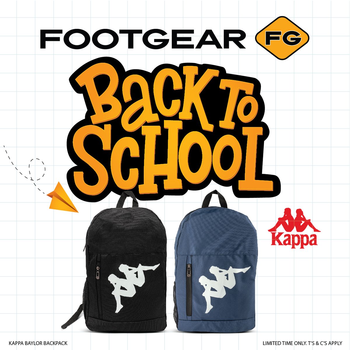 BaywestmallPE's tweet photo. A fresh start requires a fresh โfit ๐ธ
Visit @FootgearZA in Baywest Mall to grab these deals on backpacks from Adidas, Puma and Kappa Baylor.
Offers valid for a limited time only. Ts & Cs apply.
#BaywestMall #Footgear #BackToSchool #Backpacks #Kids https://t.co/keFUsO7Uzr