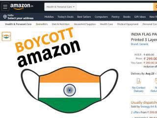 Amazon faces flak on social media for allegedly insulting Indian flag