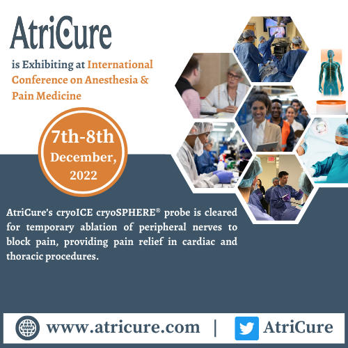 Longdom_Meet's tweet photo. @AtriCure is Exhibiting at International Conference on Anesthesia and Pain Medicine, which is scheduled on December 7-08, 2022 in Chicago, USA.
Contact us for more details:
Website: https://t.co/jqB5NMWqKT

Visit: https://t.co/QMW3LOtax6 
#anesthesiaconference @AtriCure https://t.co/tIlcwr7d4b