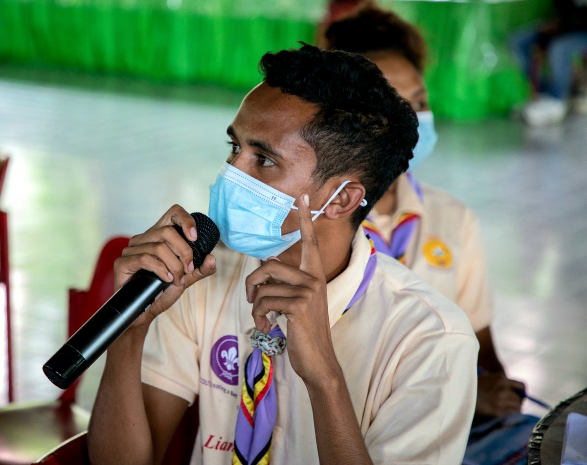 unwomenTL's tweet photo. Engaging youth to end violence against women &amp; girls, ppl w/disabilities &amp; LGBTI community, through the 🇪🇺🇺🇳, National Scout &amp; UN Women 🇹🇱 hosted 2 days round table discussion and sharing information on actions required to end violence. https://t.co/TpBHvICS0Y