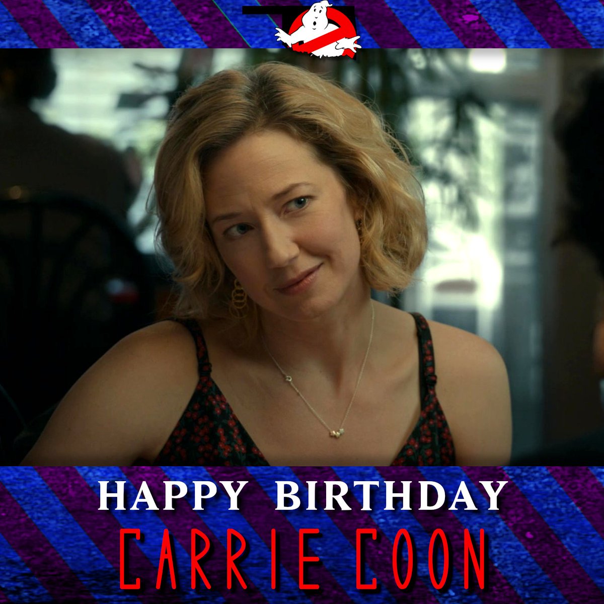 Sending out happy birthday wishes to the wonderful @carriecoon on this Janurary 24th! Don't be yourself!

#Ghostbusters #GhostbustersAfterlife #CallieSpengler #Spengler #CarrieCoon #Birthday