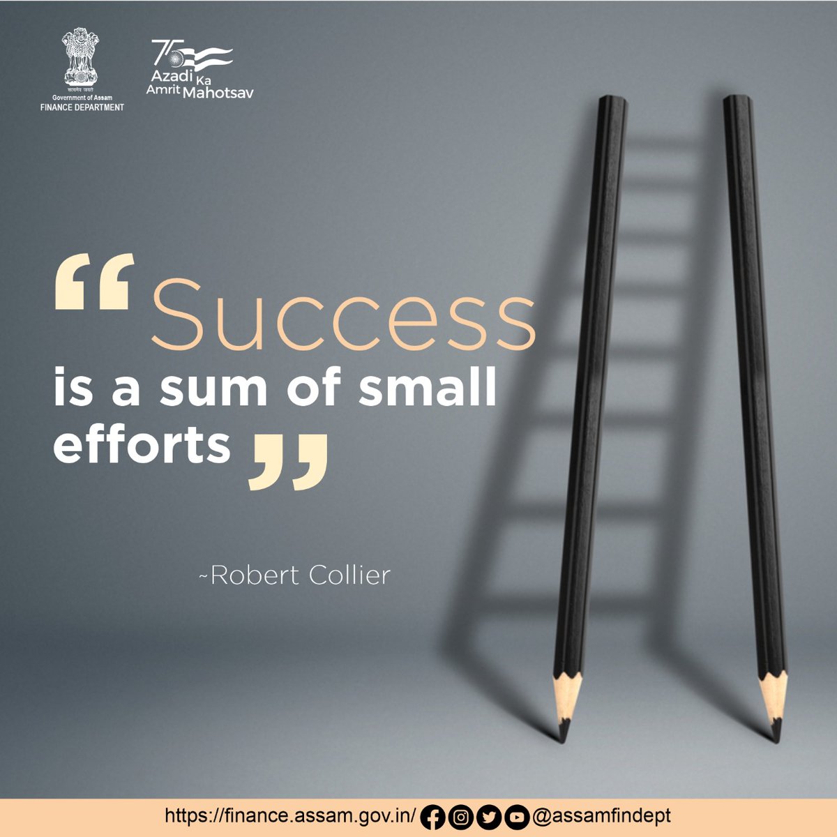 AssamFinDept's tweet photo. Monday Motivation
#AssamFinDept #MondayMotivation #GovtofAssam https://t.co/9rsKF4Zs3u
