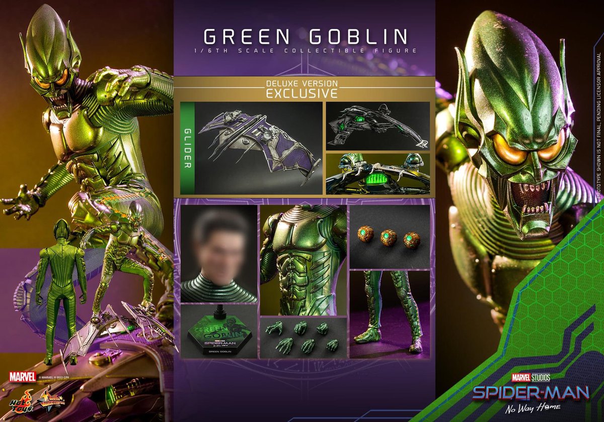 _UncleSam95's tweet photo. Ok ok ok fine @hottoysofficial u can take my money jeez #Spiderman #SpidermanNoWayHome #GreenGoblin https://t.co/QNyPEISwfi