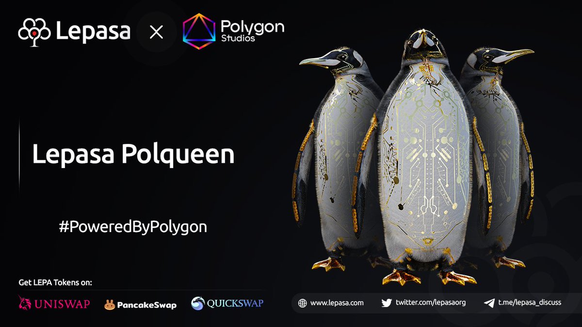 Lepasaorg's tweet photo. Launching Today !

Collection : Lepasa Polqueen 
Items : 3240
Category : 3D Game-Ready
Price : 500 LEPA
Fee : Realtime in Matic
Network : Polygon
Website : https://t.co/tsry3fS5Mp
Time : 2 PM UTC
Limit Per Account : Up to 20
#PoweredByPolygon 
@OxPolygon @_PolygonStudios https://t.co/dwGuGBjokW