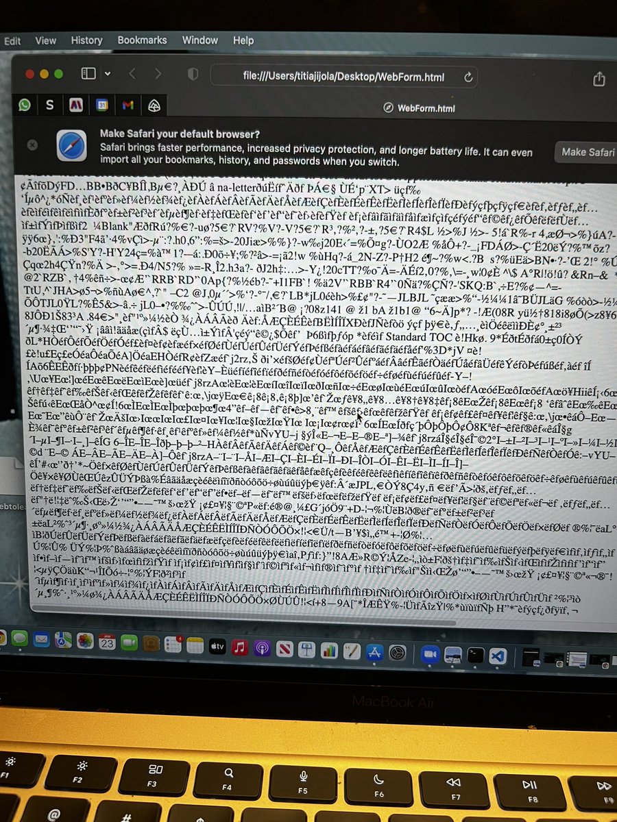 delankeSFPro's tweet image. Why is my Web-to-Lead form/code doing this????? 😭 #salesforceproblems #snag #hitasnag