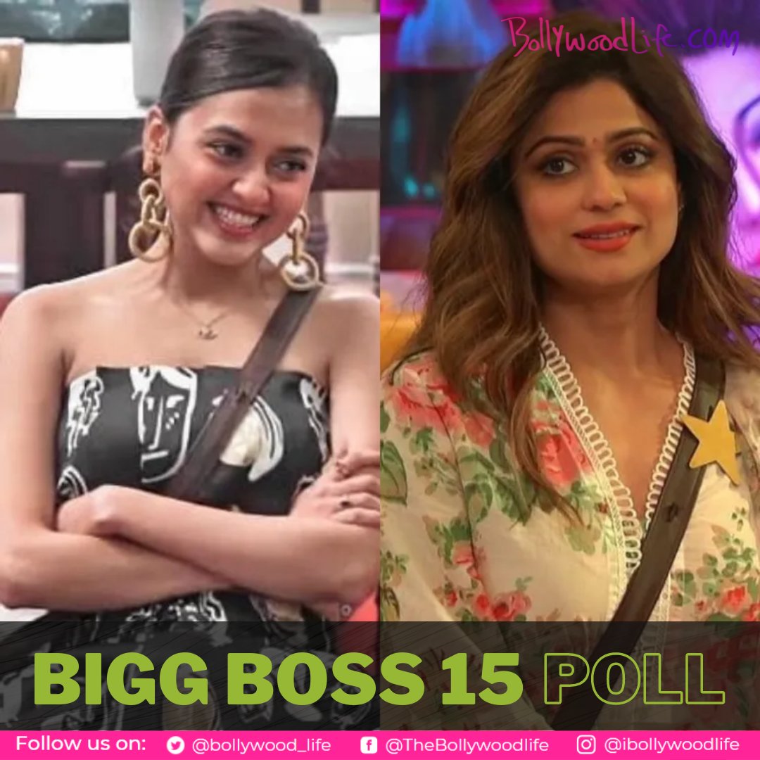 bollywood_life's tweet photo. #TejasswiPrakash or #ShamitaShetty, who is the ultimate queen of #BiggBoss15?
#BiggBoss #BB15 #BBPoll #BiggBossPoll #ShamitaShettyForTheWin #ShamitaTribes #TejasswiIsTheBoss https://t.co/Qqk0VZWTfT