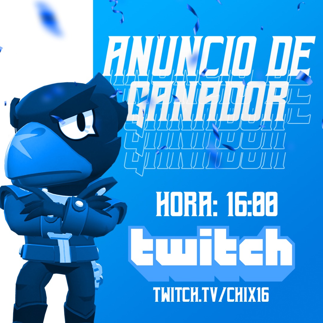 Buenos díaaaaas 🤘 Hoy nos toca madrugar 🥲

Venía a comentaros que el ganador del sorteo se dará en Twitch.tv/chix16 canal de <a href="/Chix16_/">TAI | Chix16</a> 🥳

Os esperamos todos allí para dar el ganador y también para celebrar qué llegó a los 2k! 🤩

#WorkingTaifa💙💛