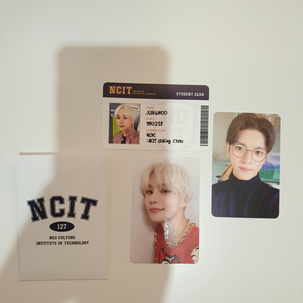 jaentlemarkster's tweet photo. 💮 #reiseIIs 
꒰wts lfb ph nct꒱
NCT 127 NCIT PHOTOPACK PHOTOCARD MD

— onhand
— ₱550 (bought it for 640php)
— taeyong day ver, jungwoo night ver &amp; sticker ID

⌗ wts ncit photopack jungwoo taeyong nct 127 https://t.co/sxkDLtvDgR