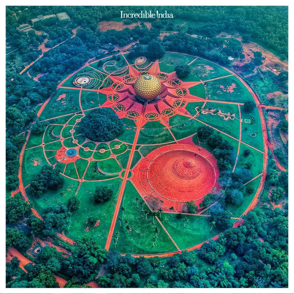 go2xscapeplan's tweet photo. An epitome of spritual well-being matrimandir is situated in Aurovile, Pondicherry. It is said that people from 124 nations, contributed to the soil in an urn here. With an expansive architecture and raised lush surroundings, it is ideal for meditation. 

#tourism #xscapeplan https://t.co/UaOqcKO1lI