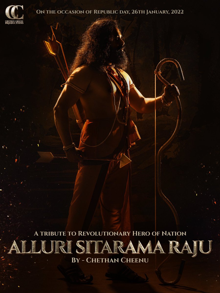 ccproductions04's tweet photo. #PRELOOKS
#ONEACTOR12MAKEOVERS 
On the occasion of #RepublicDay 
#26thJan A TRIBUTE TO REVOLUTIONARY #HEROs
#AlluriSitaramaRaju #VinayakDamodarSavarkar 
Recreated By Aspiring#Actor
@ChethanCheenu 
#CCProductions04 Initiative
@onlynikil
@ursVamsiShekar
@HarishVN1 @manjugopinath https://t.co/GNU5MkDWCQ