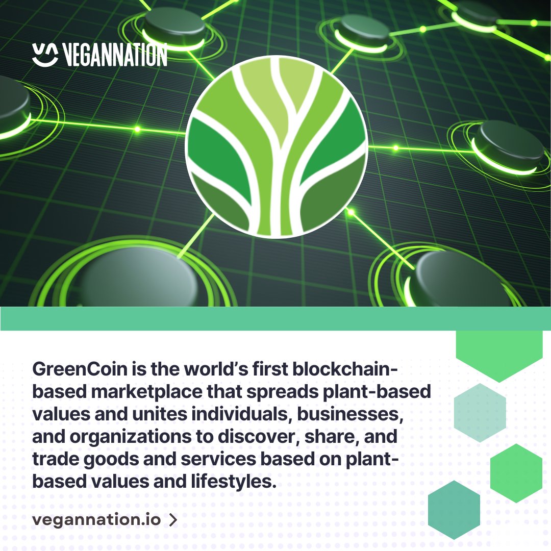GRNC by Vegannation (@grnc_by_vnation) on Twitter photo #GreenCoin is the world’s first blockchain-based marketplace that spreads plant-based values and unites individuals, businesses, and organizations to discover, share, and trade goods and services based on plant-based values and lifestyles. 
Reap the rewards and join us today! #GreenCoin is the world’s first blockchain-based marketplace that spreads plant-based values and unites individuals, businesses, and organizations to discover, share, and trade goods and services based on plant-based values and lifestyles. 
Reap the rewards and join us today!