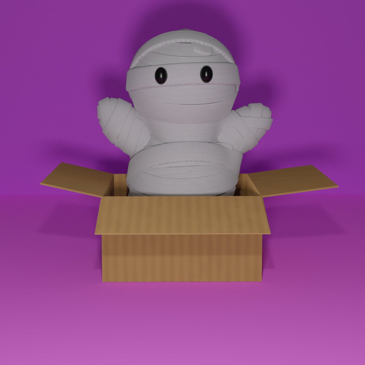 Artzzzer's tweet photo. My very first NFT
Edition Of Unique Cute Characters
Available on @hicetnunc2000 @objktcom

Mummy In The Box #01
https://t.co/kWfqUeKQKZ
8 editions just at 0.2 tez each 

#XTZ #nftcollector #NFTartwork #hicetnunc #CleanNFT #tezosnft #crypto #nft #nftcollector https://t.co/msIbuzu2Ys