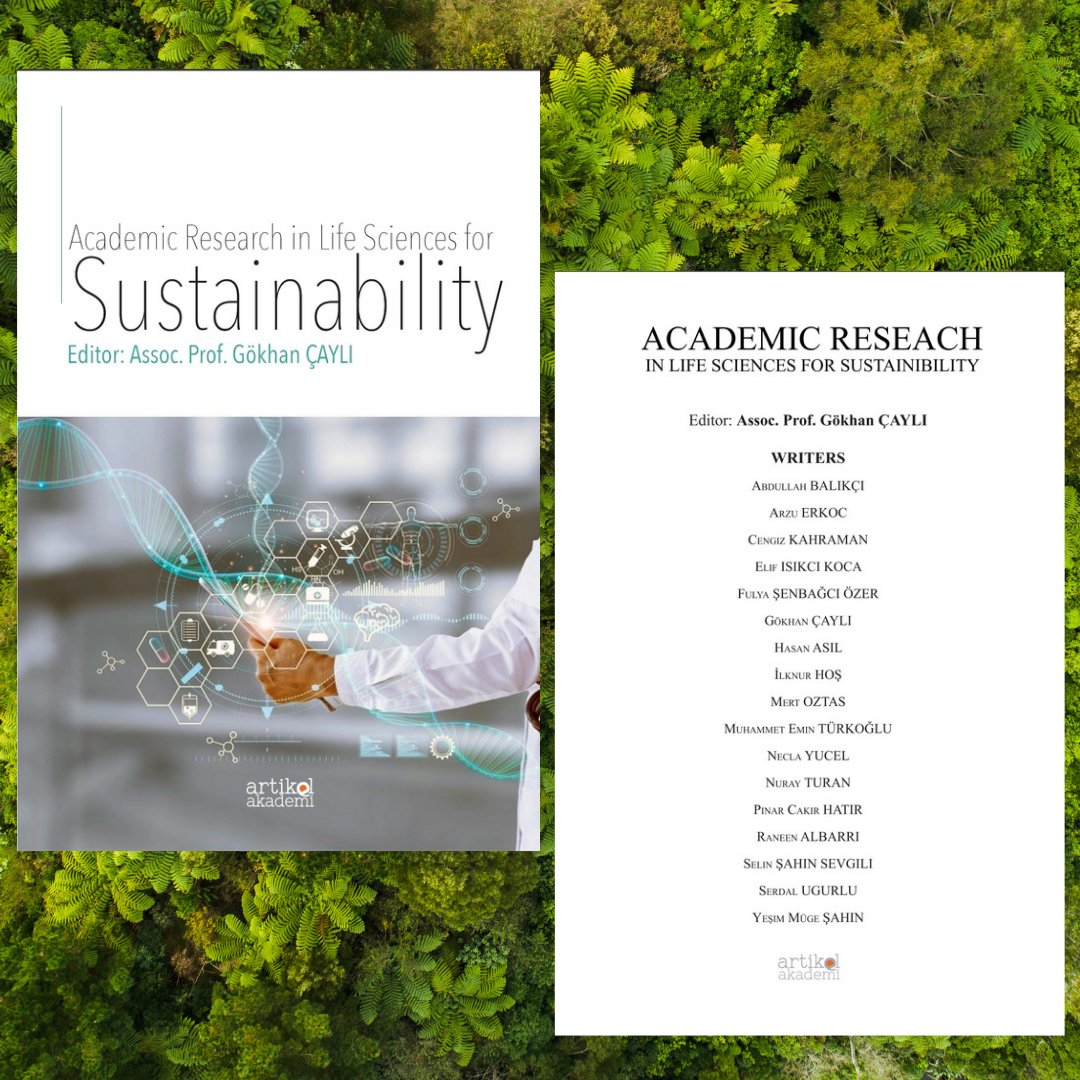 fulyasenbagci's tweet photo. #Neurosustainability bölümünün yazarı olarak katkıda bulunduğum "Academic Reseach in Life Sciences for Sustainability"kitabı @artikelakademi tarafından yayınlanmıştır. Katkısı, emeği geçen herkese çok teşekkür ederim. Daha fazla sürdürülebilir politika için kaynak ve ilham olsun. https://t.co/ZfPKh4jxM4