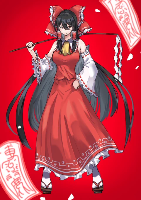 霊夢
 #博麗霊夢
 #東方Project 