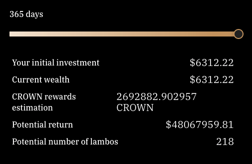 MidasMomentum's tweet image. Employer: Where do you see yourself in one year?
Crown staker: With 218 Lamborghinis

#MidasDAO $CROWN $THRONE #AVAX #DeFiX #DeFi