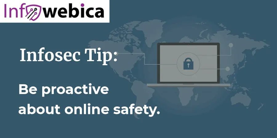 infowebica's tweet photo. The best advice is the one you actually apply to enhance your #OnlineSafety. More #ComputerProtection tips on: https://t.co/MtaI2xuCtC

#infosec #CyberSecurity #CyberAware #OnlineSafety #Malware #ComputerSoftware #TechNews https://t.co/pe7vtg1w9W