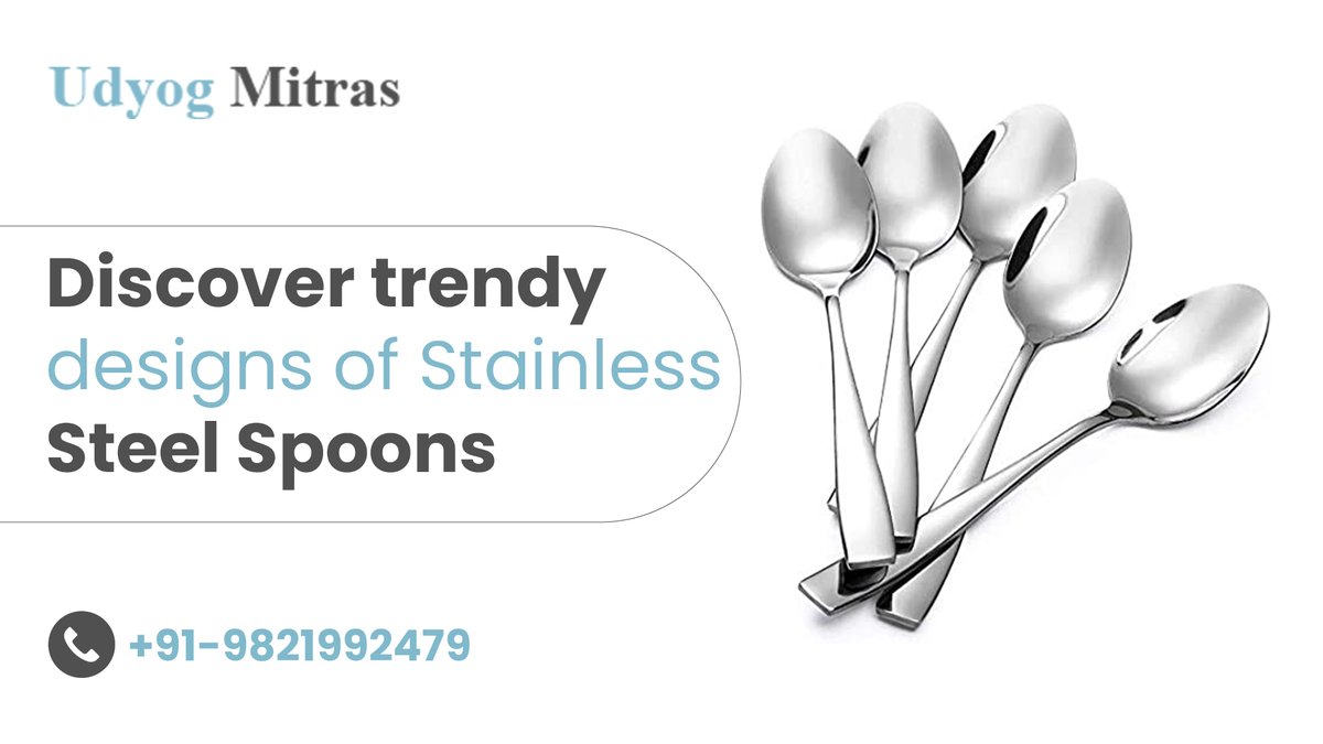 MitrasUdyog's tweet image. With our experience and expertise, we offer a Stainless Steel Kitchen Spoon Set of high-grade steel. Get them from us at cheapest rates.
#spoonset #designerspoons #cheap